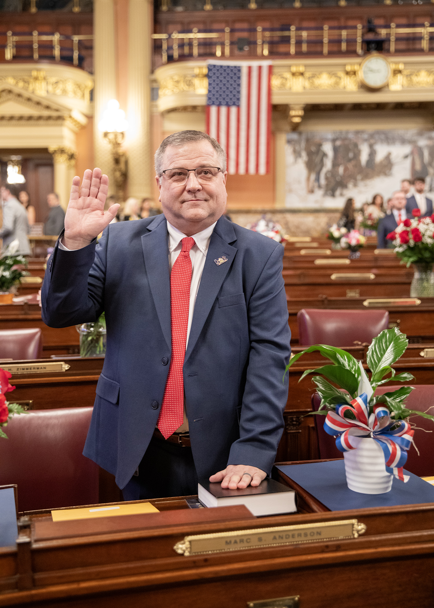 Anderson Takes Oath of Office in PA House 
